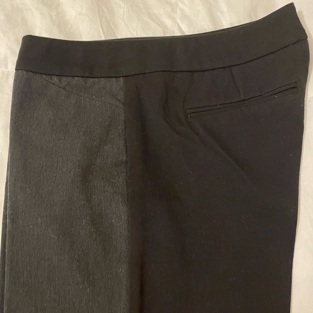 Like new two-tone Crosby straight leg pants- size 6 - Picture 6 of 8